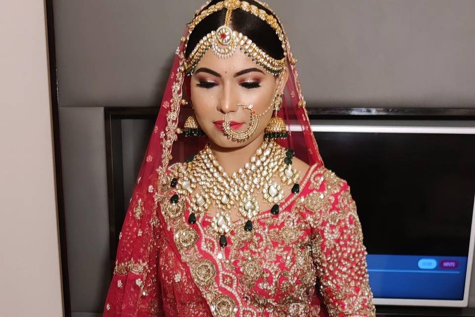 Bridal look