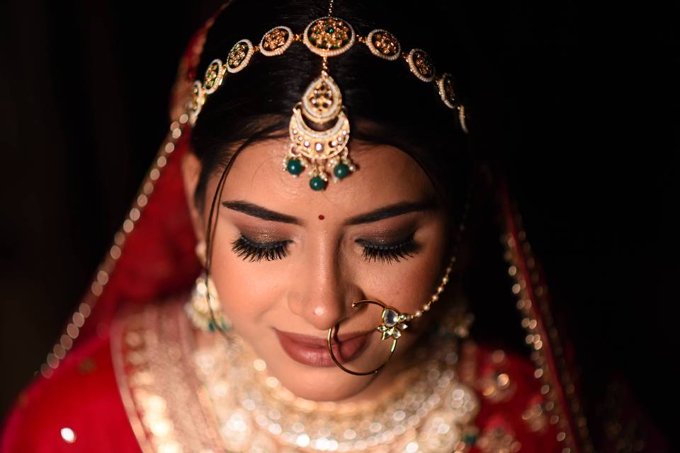 Bridal look