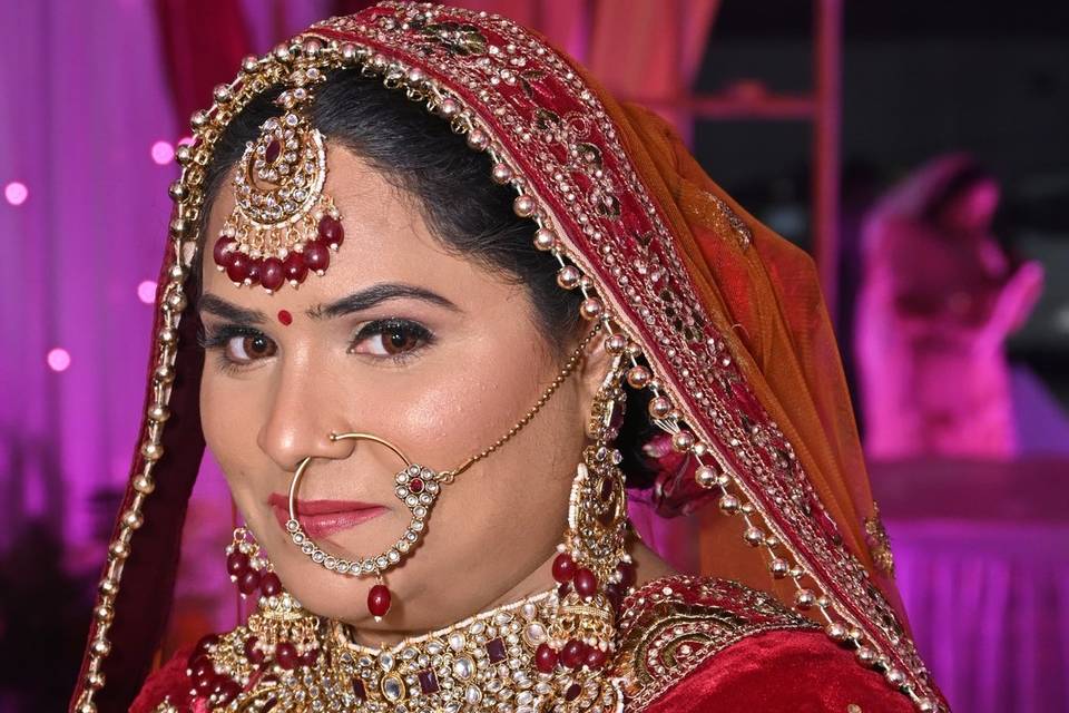 HD Bridal makeup