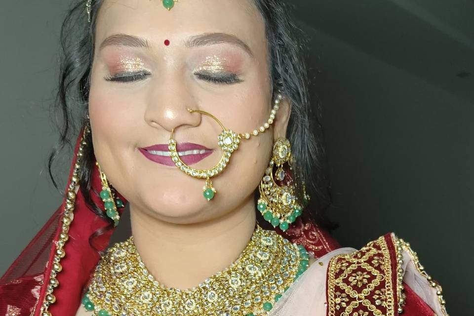 HD Bridal makeup