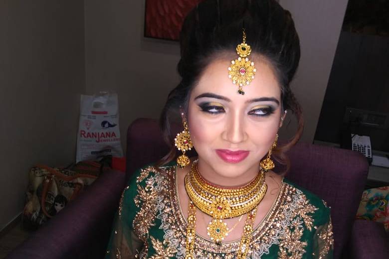 Bridal makeup