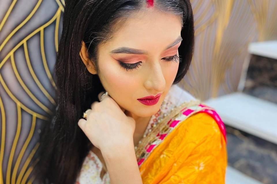 Bridal makeup