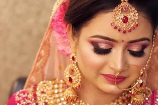 Bridal makeup