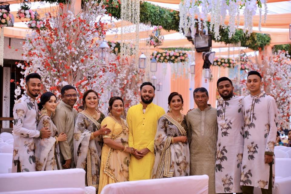 Floral Patel Family