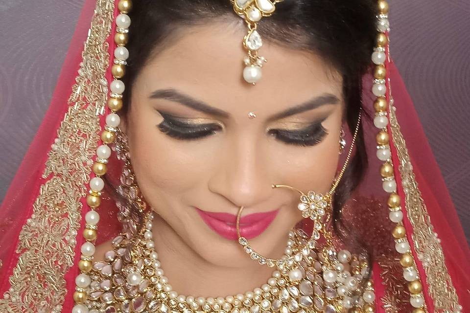 Bridal makeup