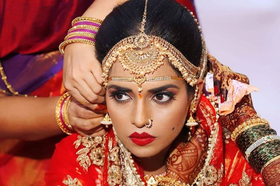 Bridal makeup