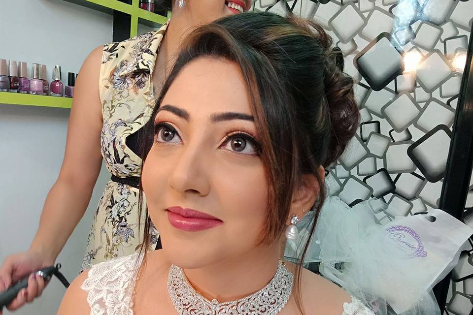 Bridal makeup