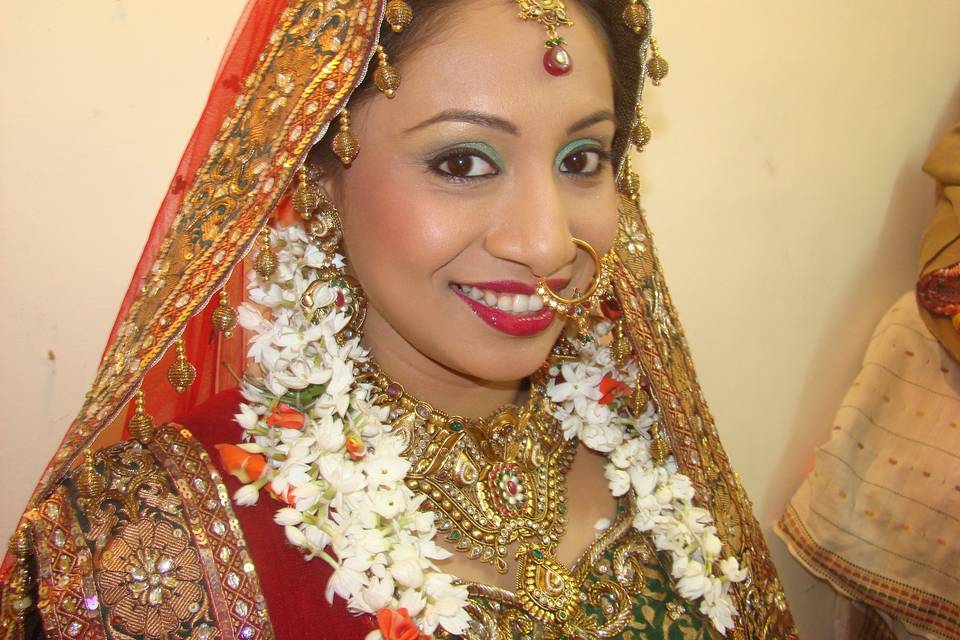 Bridal makeup