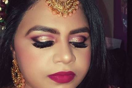 Bridal makeup