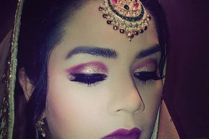 Bridal makeup