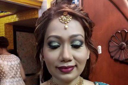 Bridal makeup