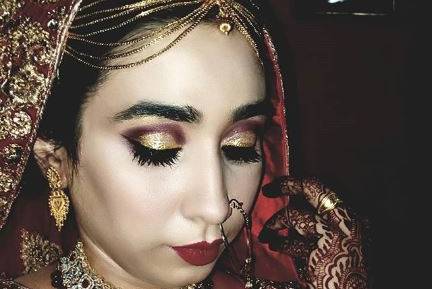 Bridal makeup