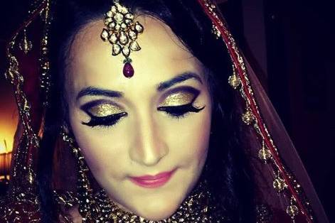 Bridal makeup