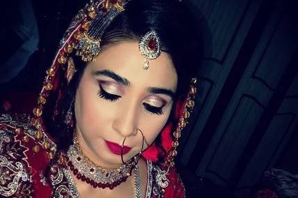 Bridal makeup