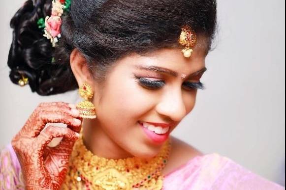 Bridal makeup