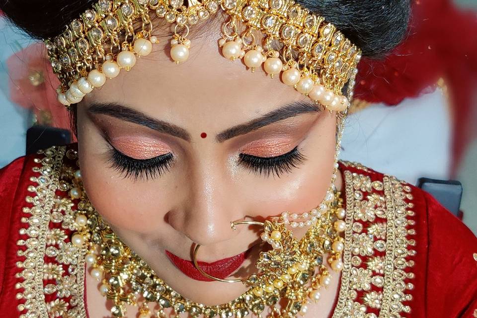 Bridal makeup