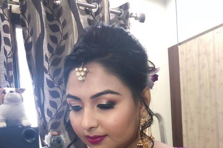 Bridal makeup