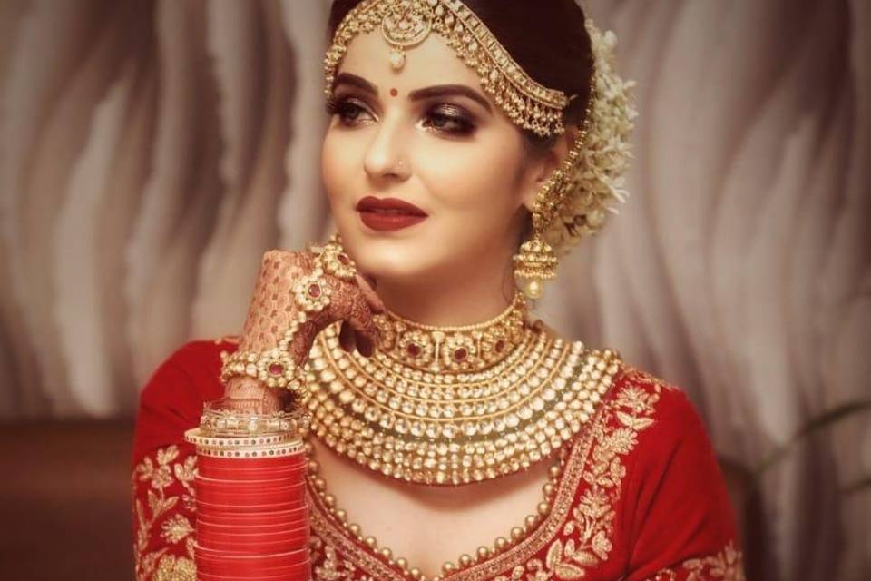 Bridal makeup