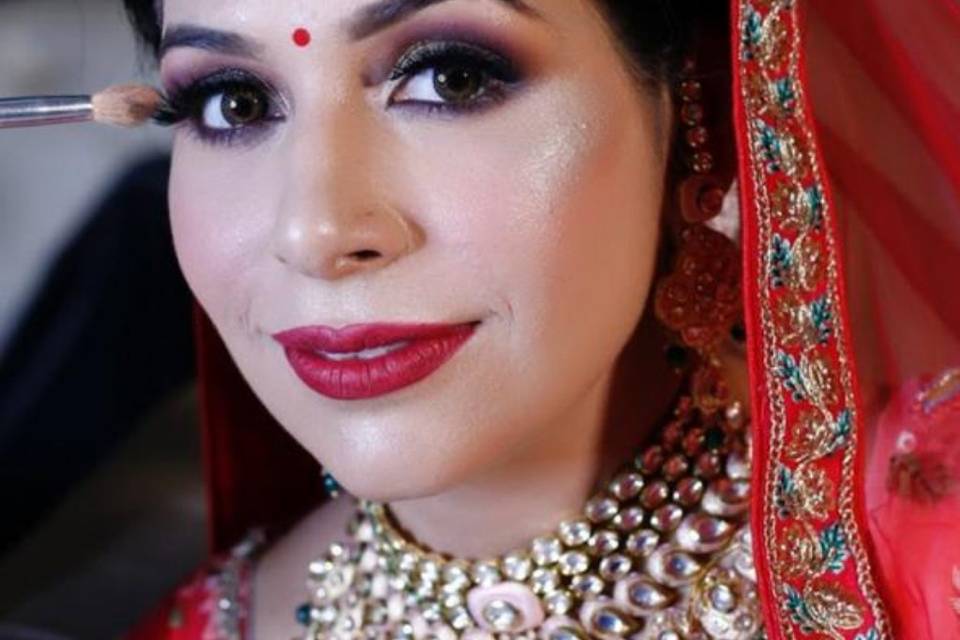 Bridal makeup