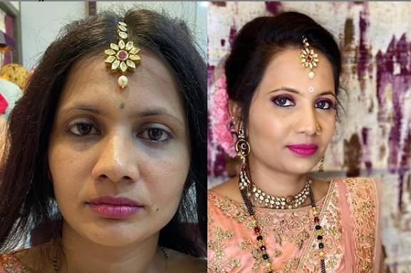 bridal makeup-makeup by jahnvi- Wedding makeup14