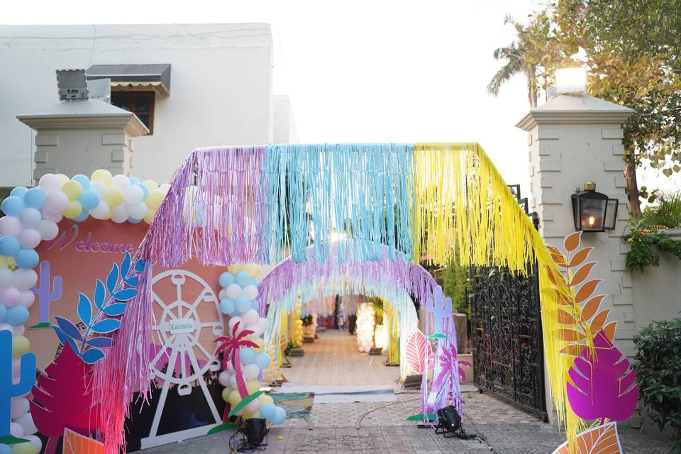 Birthday entry gate
