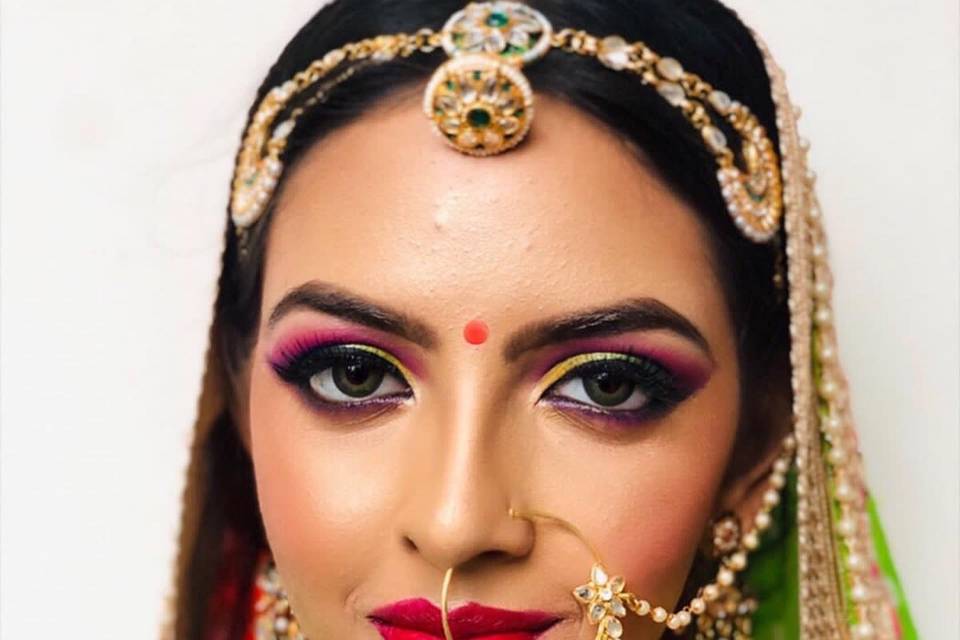 Bridal makeup