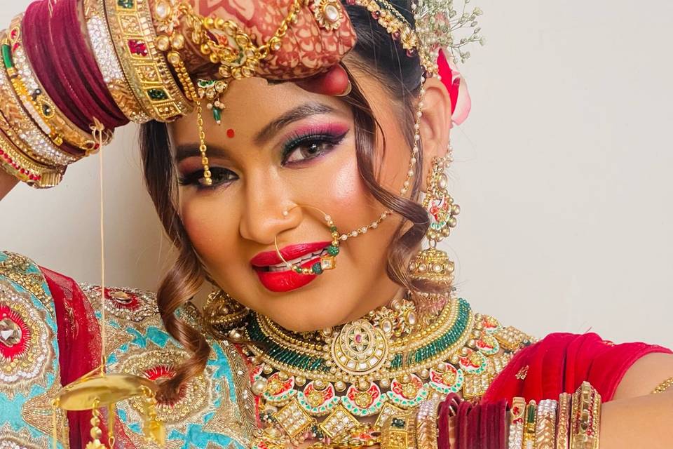 Bridal makeup