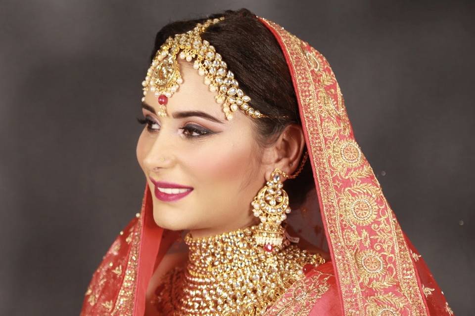 Bridal makeup