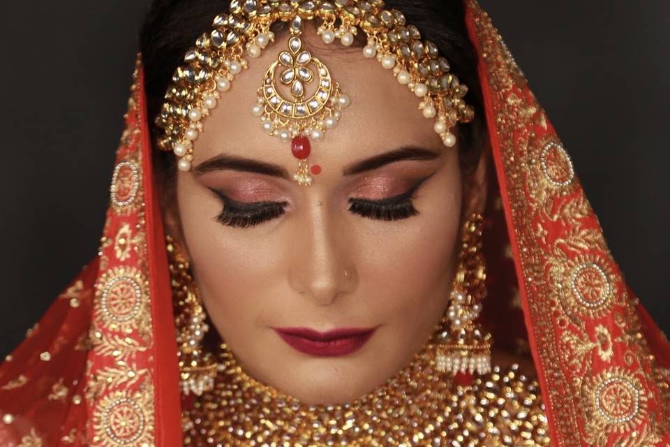 Bridal makeup