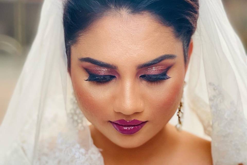 Bridal makeup