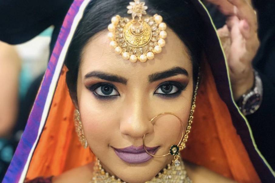 Bridal makeup