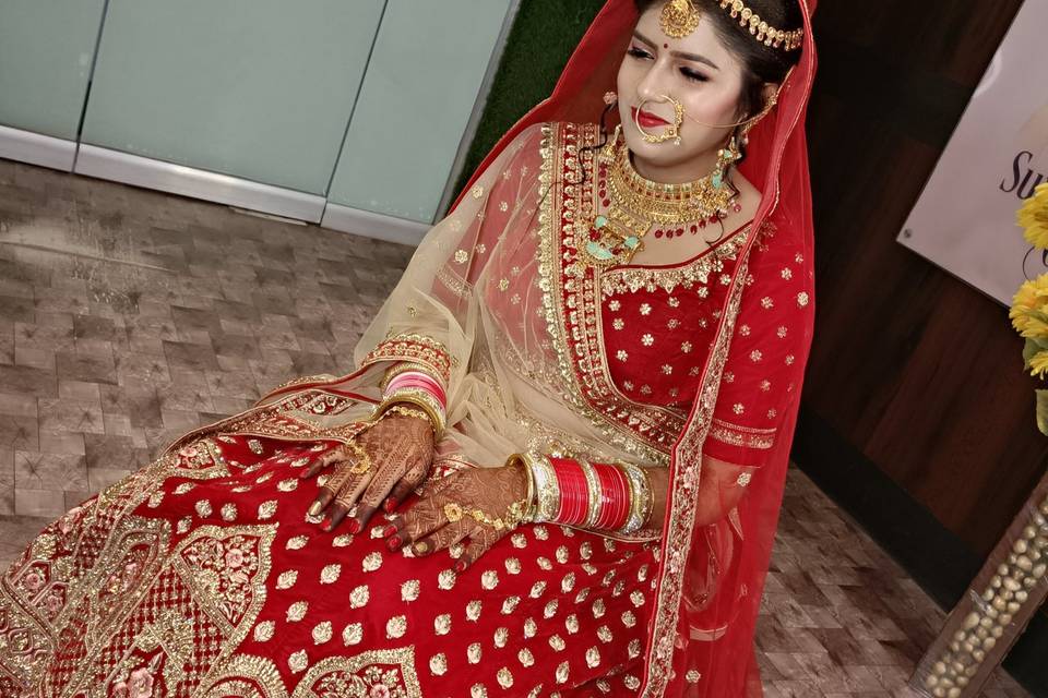 Bridal makeup