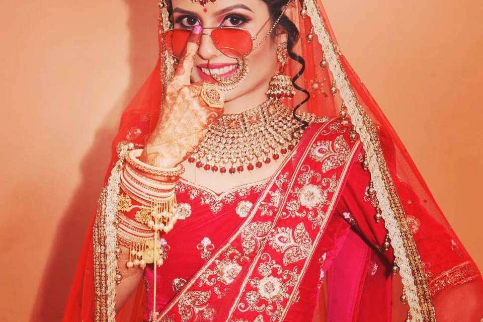 Bridal makeup