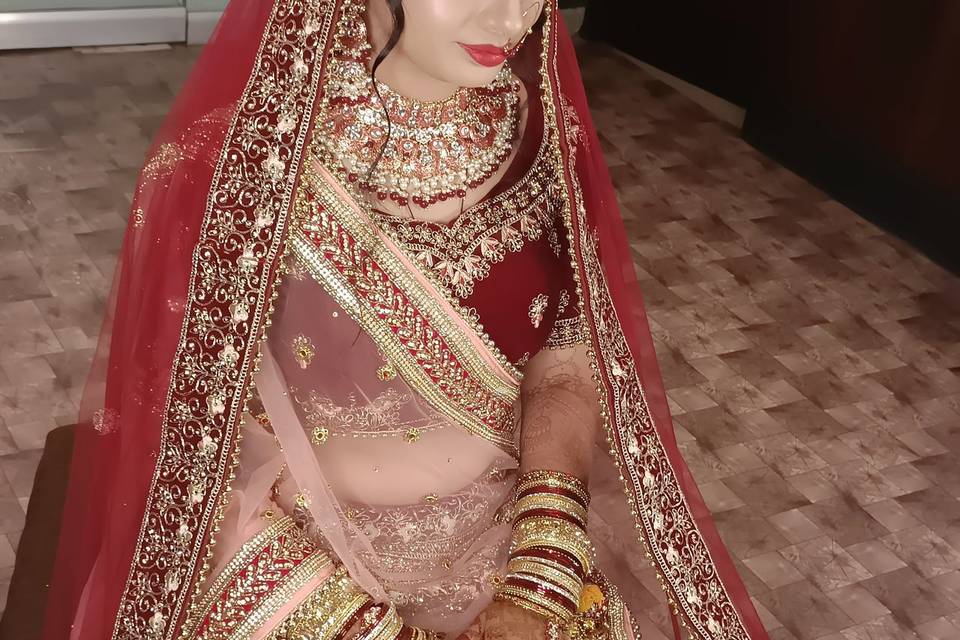 Bridal makeup