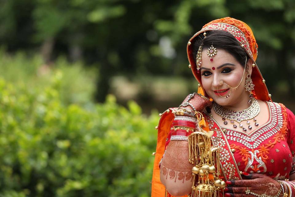 Bridal portrait