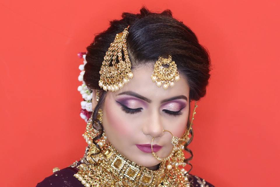 Bridal makeup