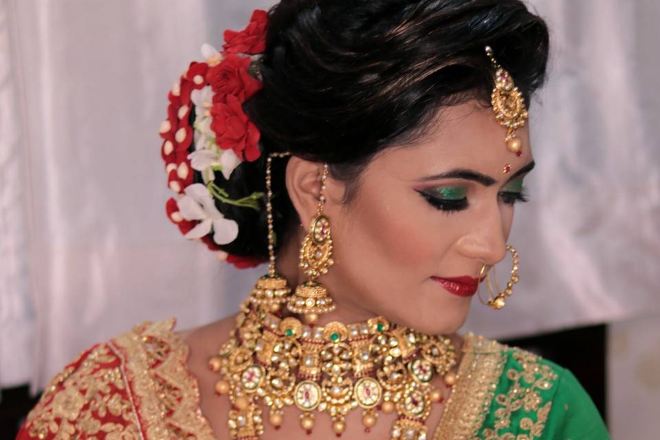 Bridal makeup