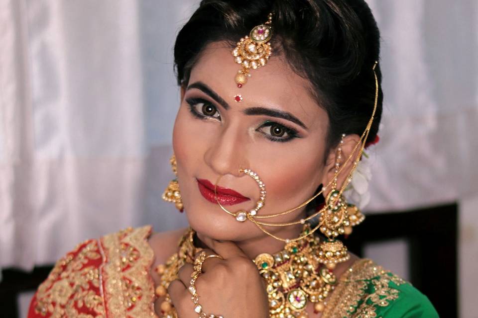 Bridal makeup