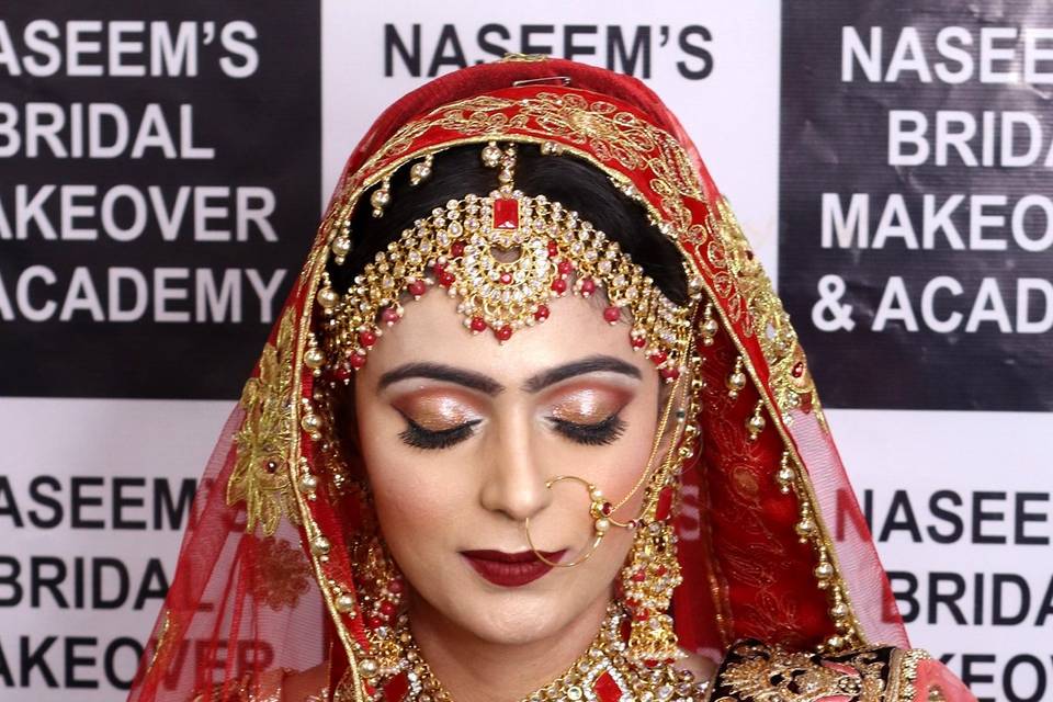 Bridal makeup