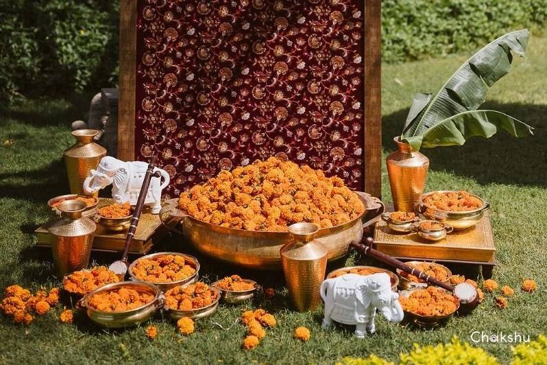 Haldi decor
