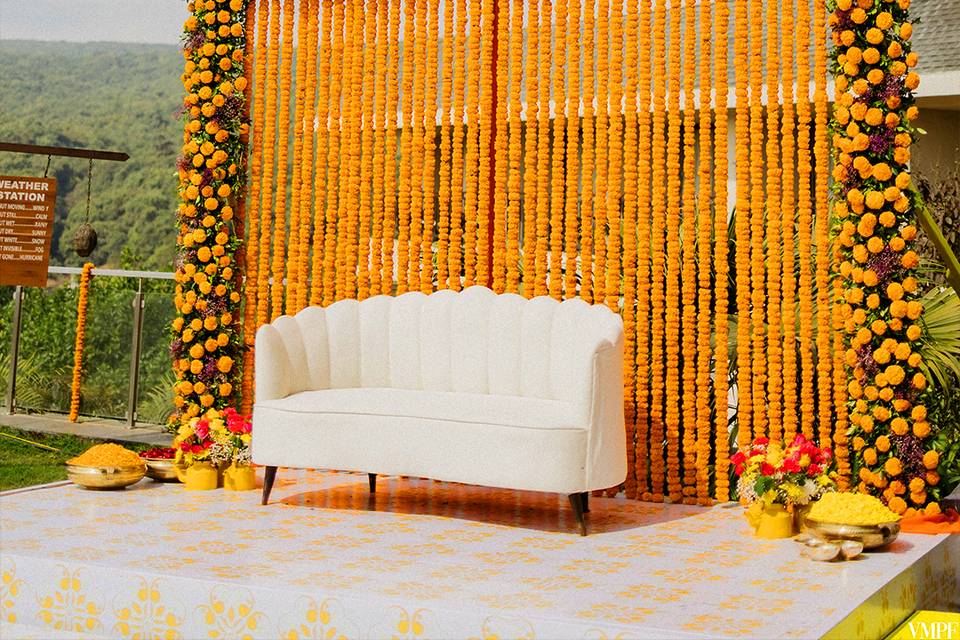 Haldi decor