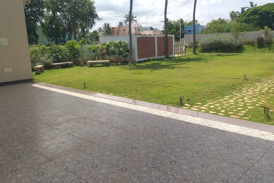 Lawn area