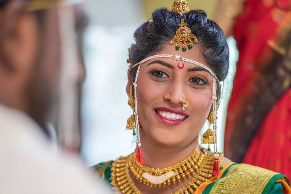 Bridal makeup