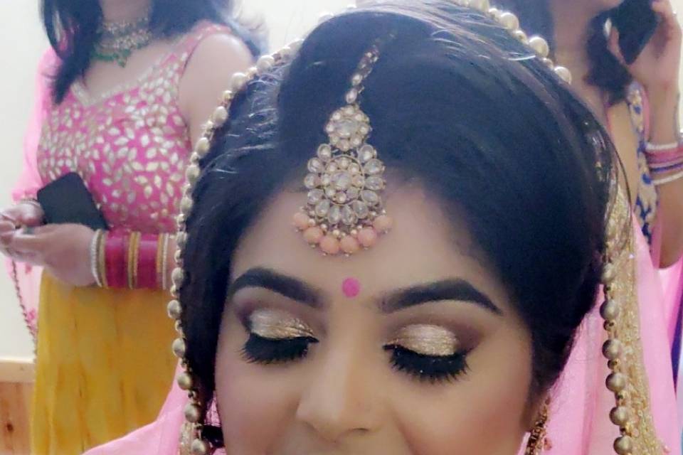 Bridal makeup