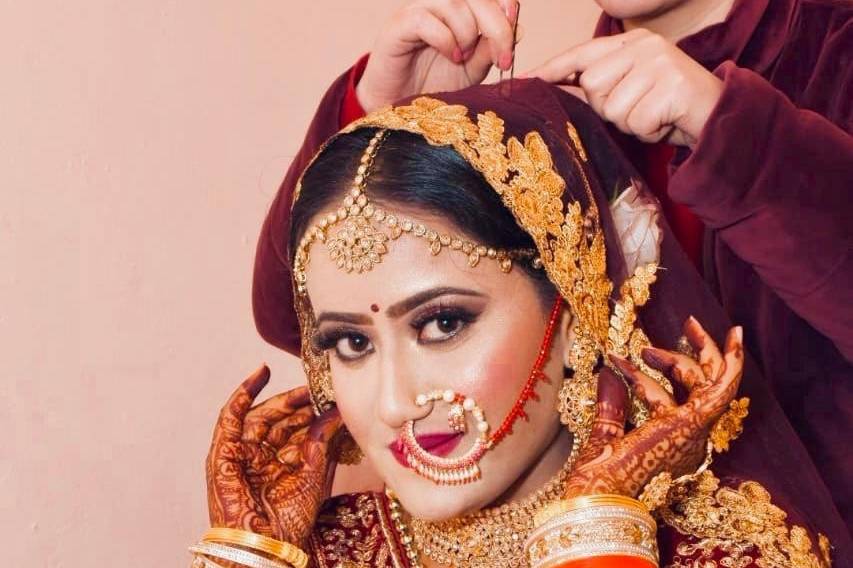 Bridal makeup