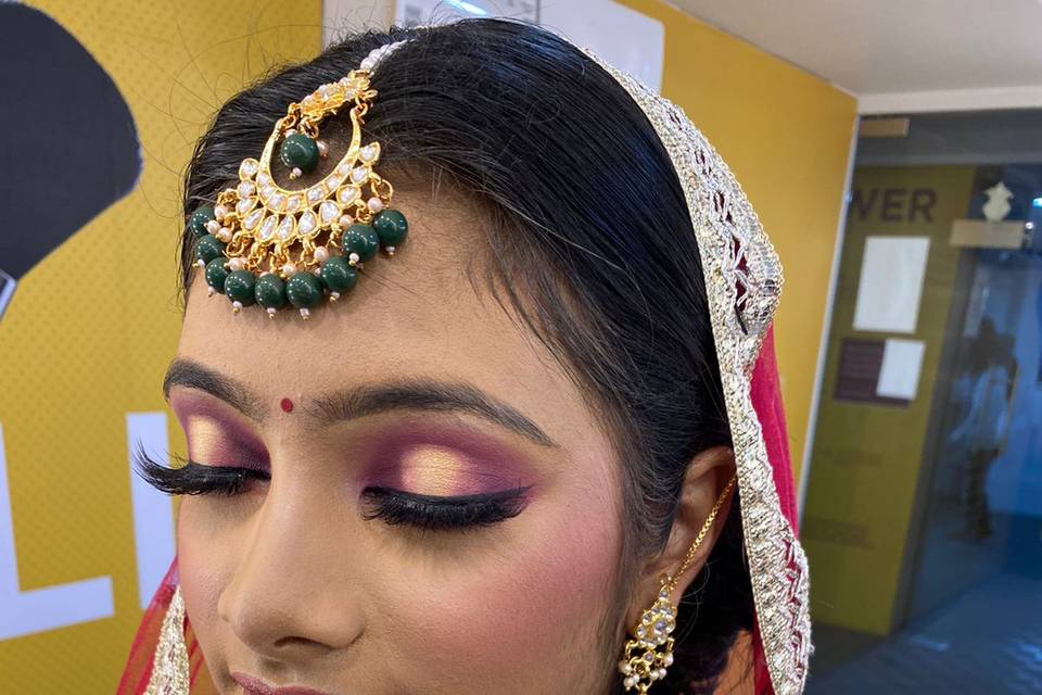 Bridal makeup