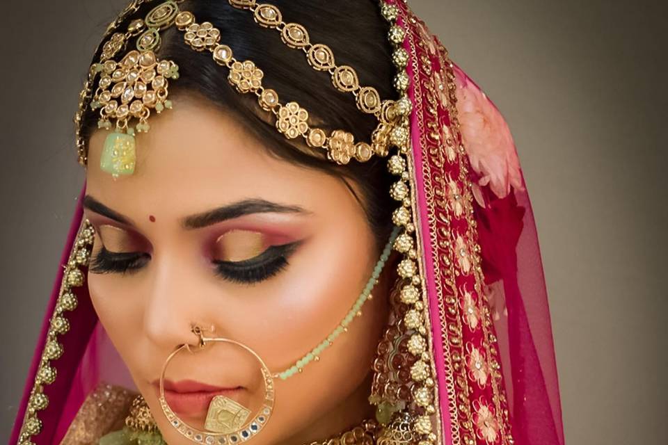 Bridal makeup