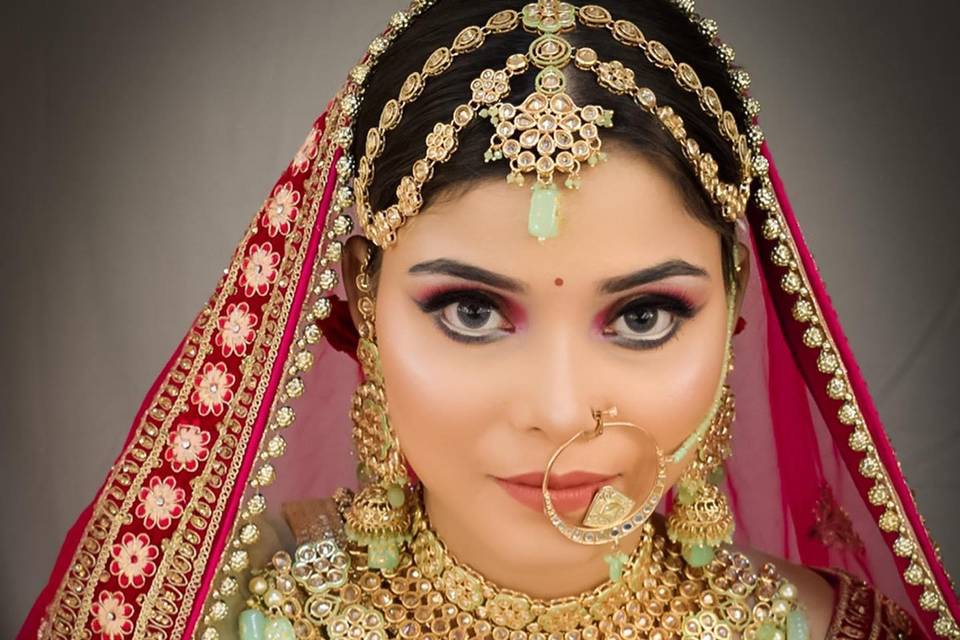 Bridal makeup