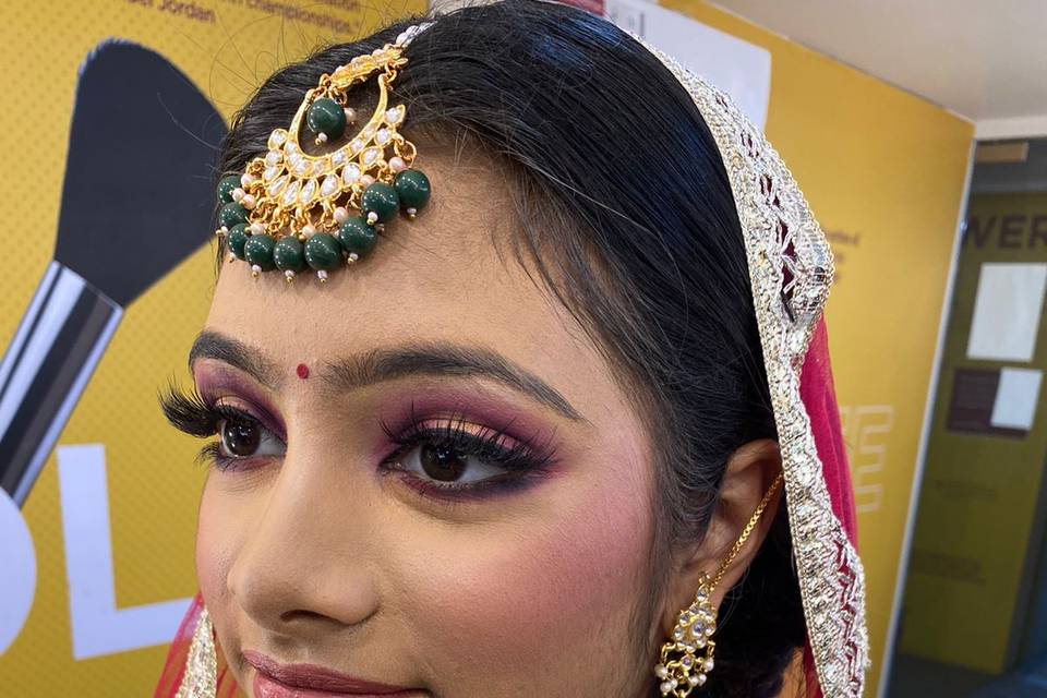 Bridal makeup