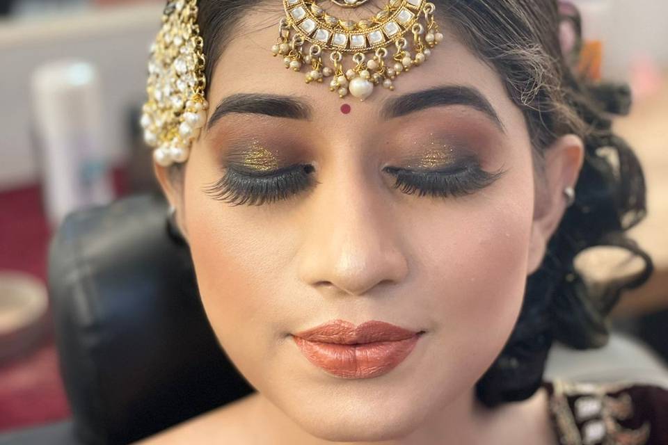 Bridal makeup